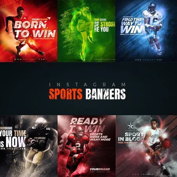 10 - Sports Instagram Banners