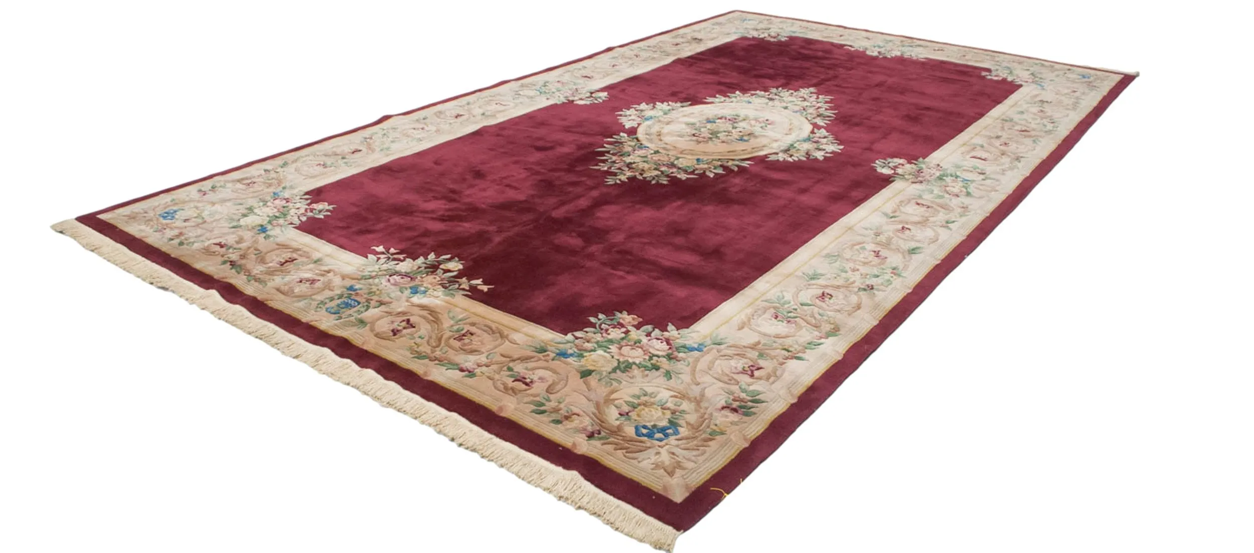 10x17.5 Vintage Fine Japanese Savonnerie Design Carpet