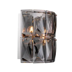 113979UL - Wall Lamp Amazone smoke glass