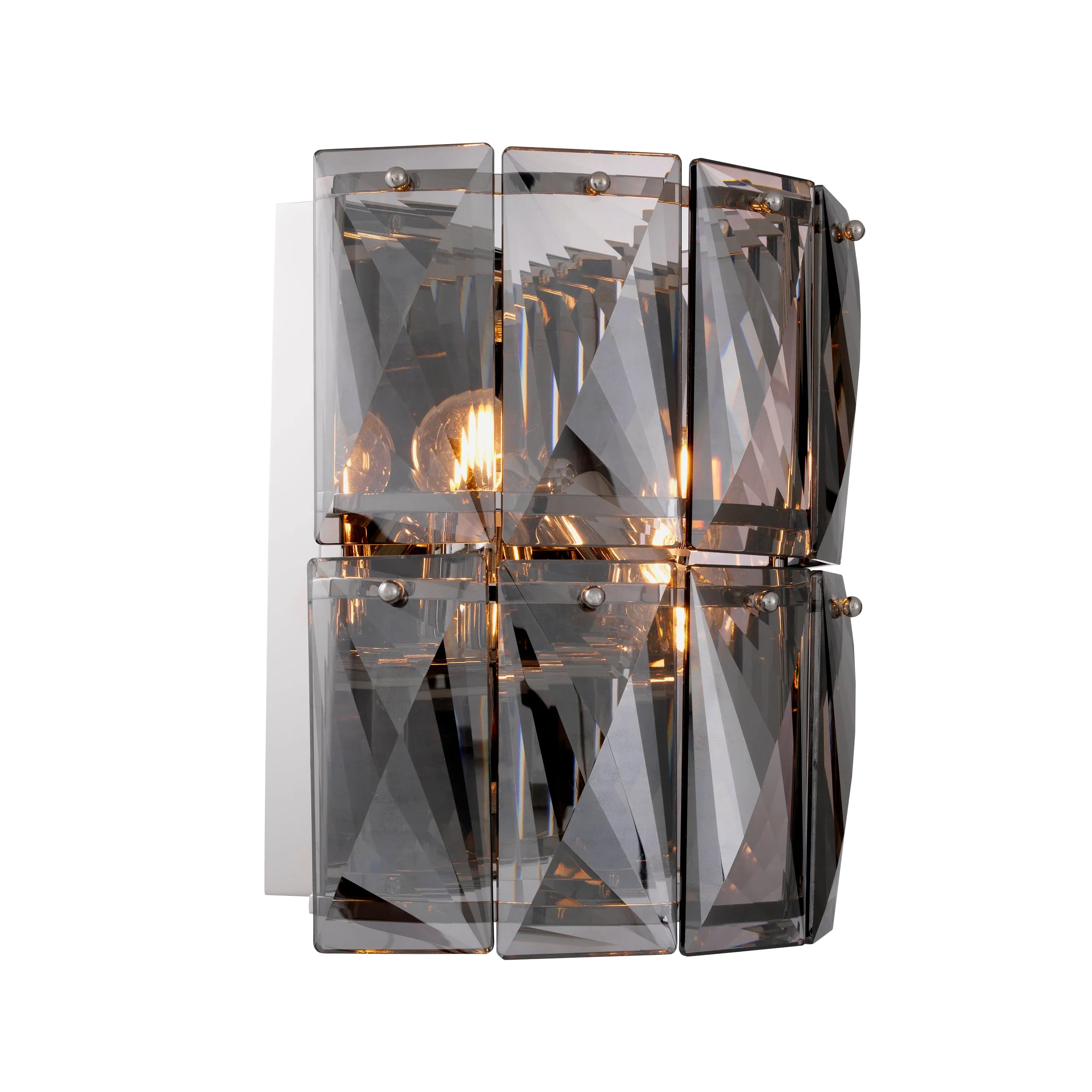 113979UL - Wall Lamp Amazone smoke glass