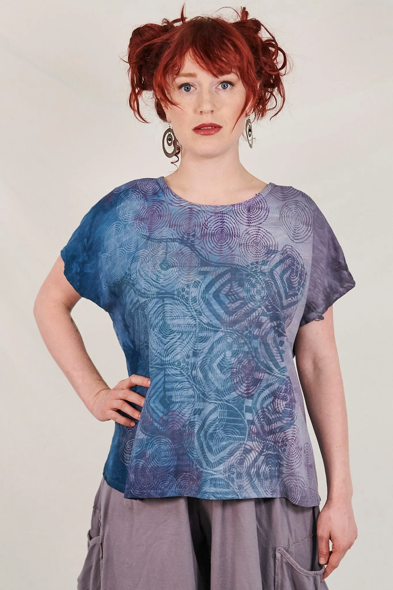 1250 HD Hand Dyed Moon Tee Sky-P