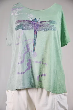 1250 Moon Tee-Sea Glass-Dragonfly Flight-P
