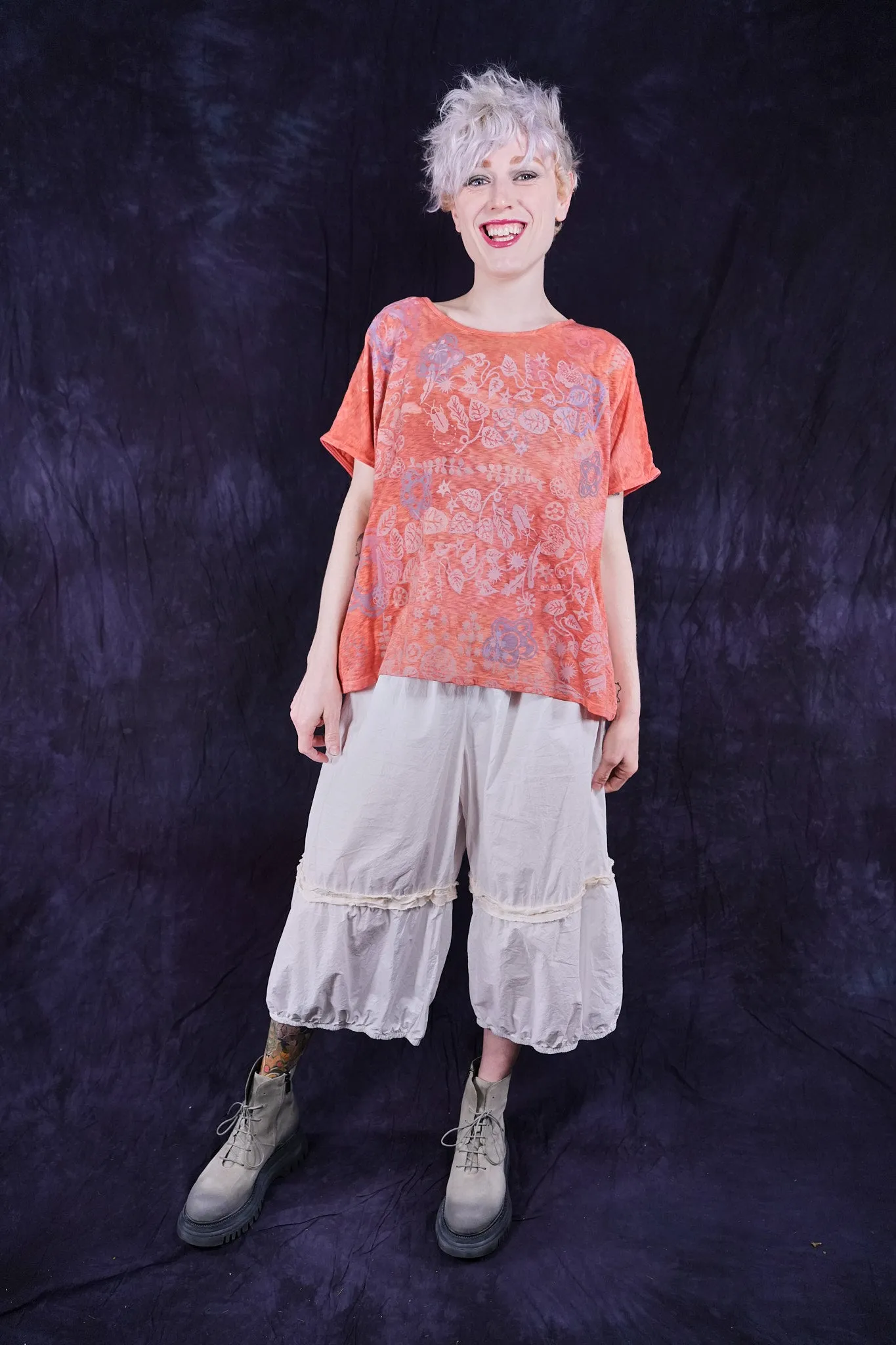 1250HD Hand Dyed Moon Tee Summer Glow-P