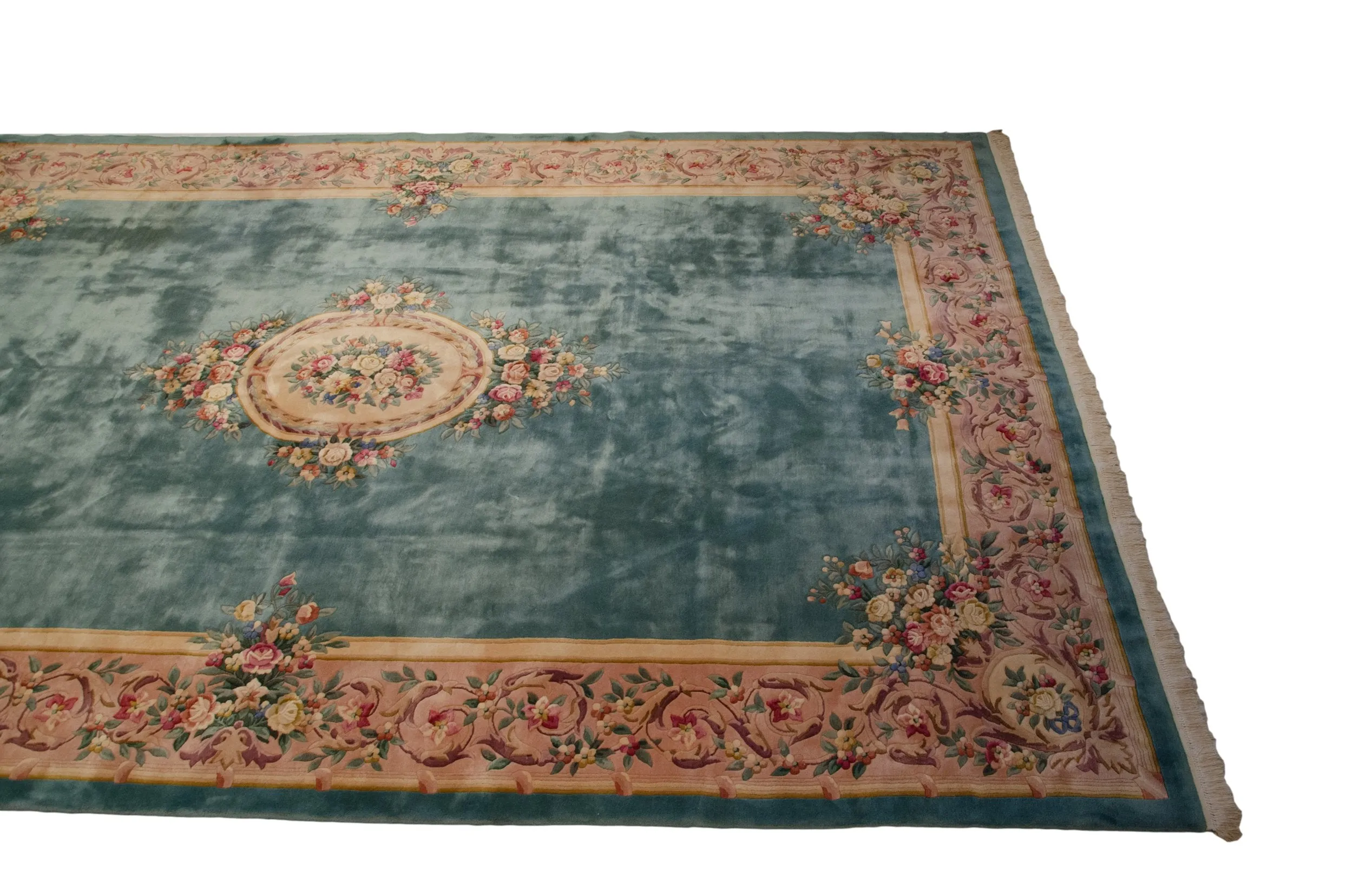 12x18 Vintage Fine Japanese Savonnerie Design Carpet