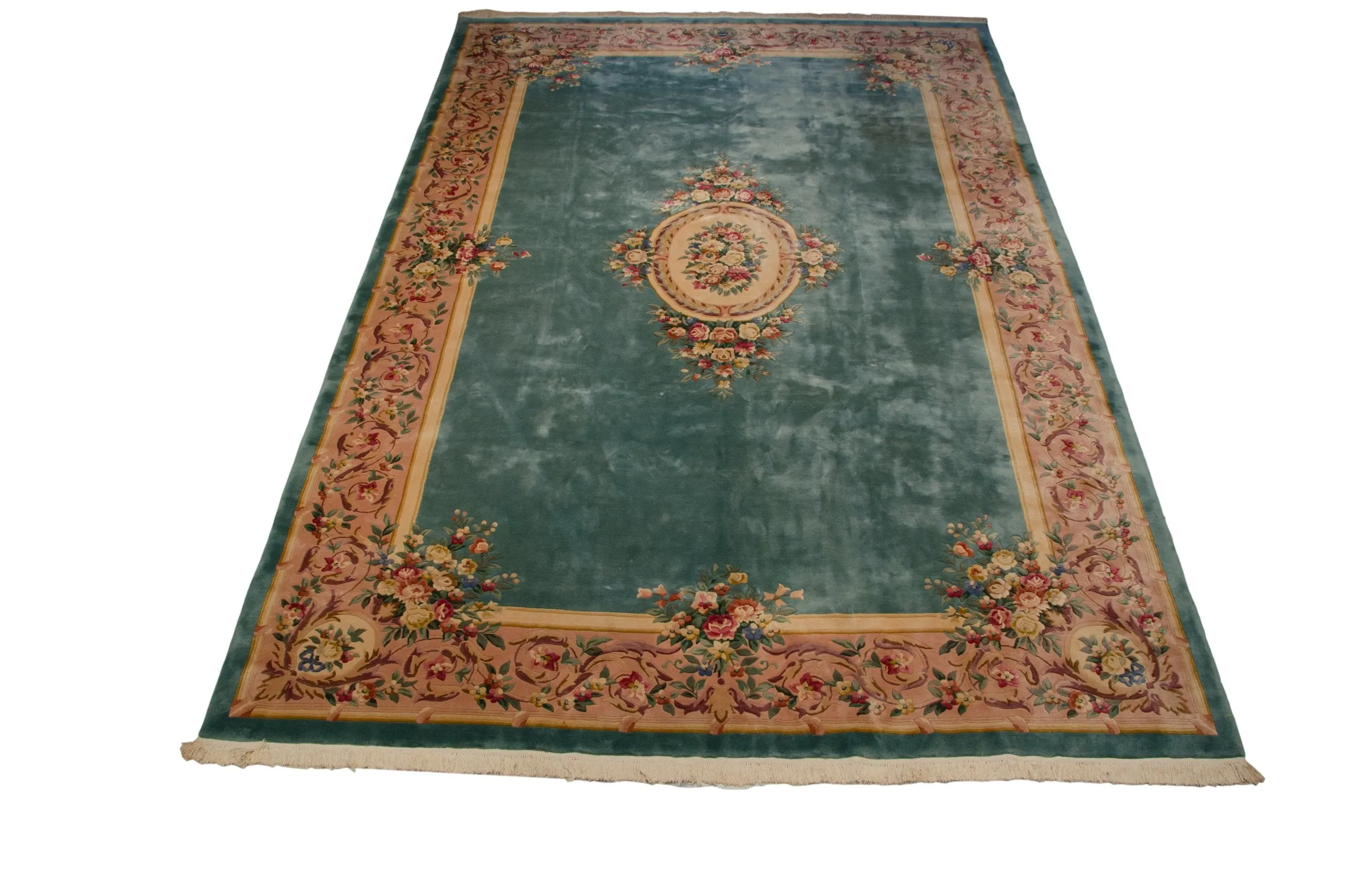 12x18 Vintage Fine Japanese Savonnerie Design Carpet