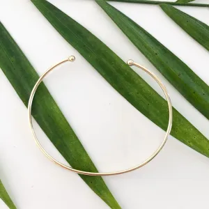 14k cuff bangle