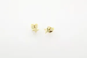 14K Gold Twinkle Stud Earrings