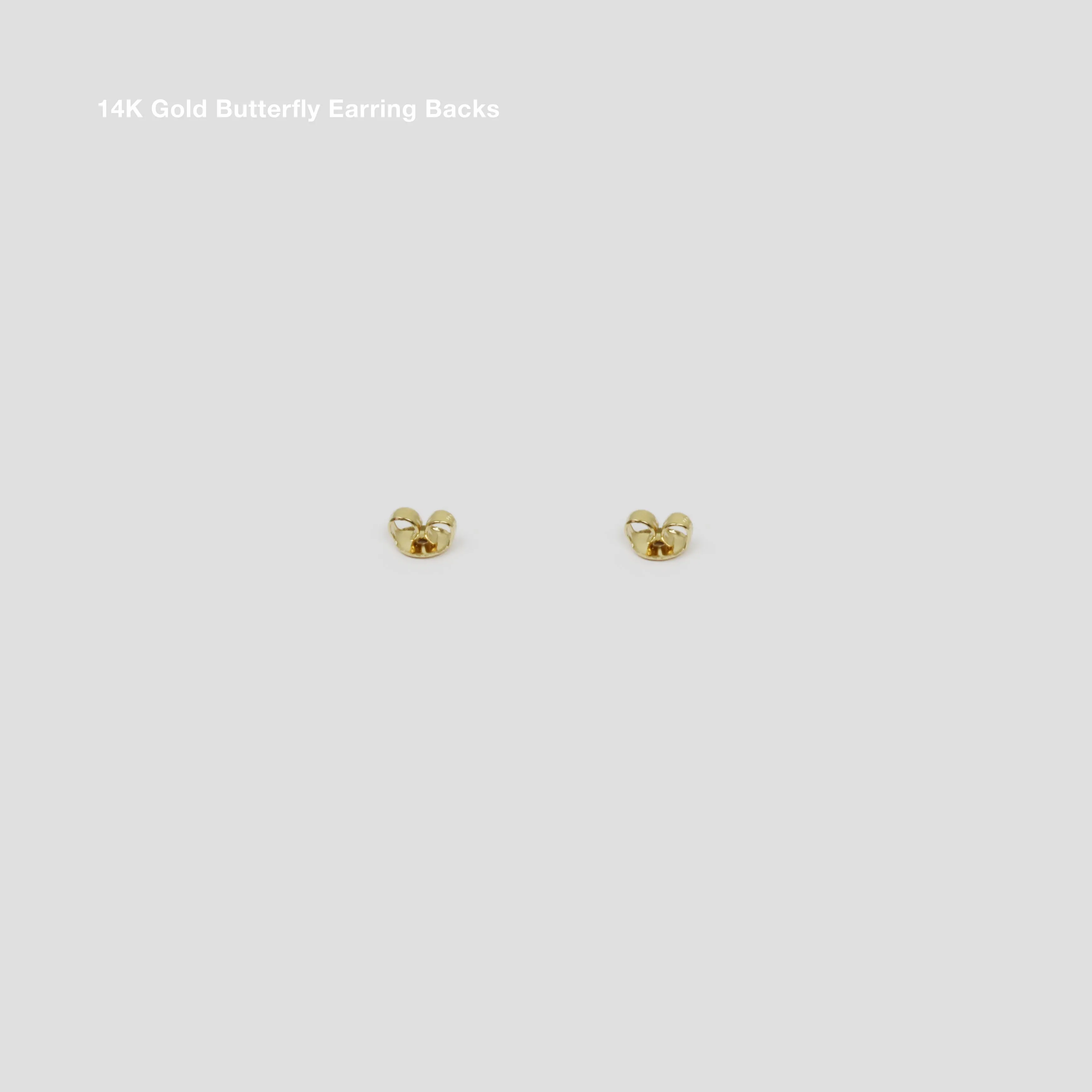 14k Solid Gold Square Stud Earring