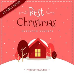 15 - Christmas Instagram Banners