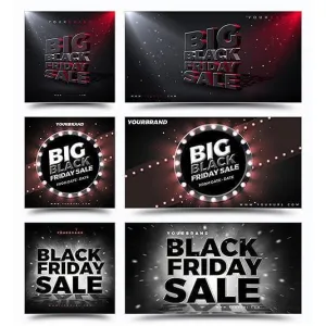 150 - Black Friday Instagram Facebook Banners