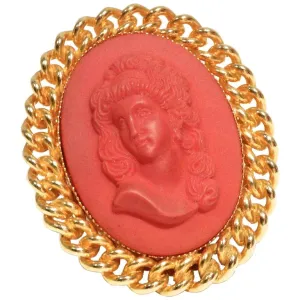 1970s William de Lillo Cameo Ring