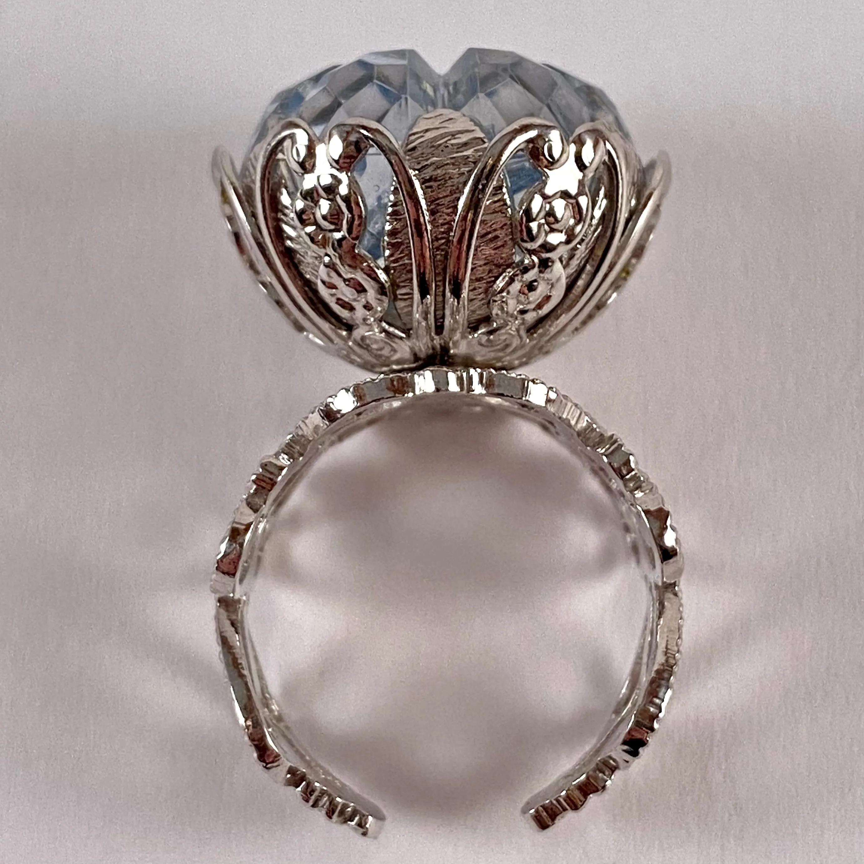 1973 Sarah Coventry Blue Lace Ring