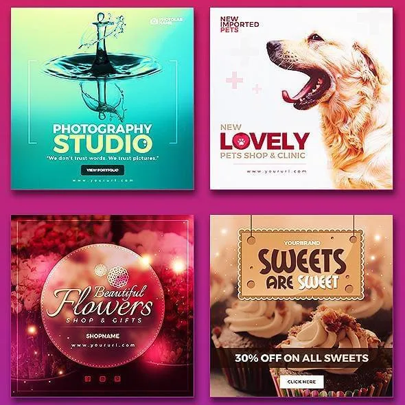 20 - Multipurpose Instagram Banners