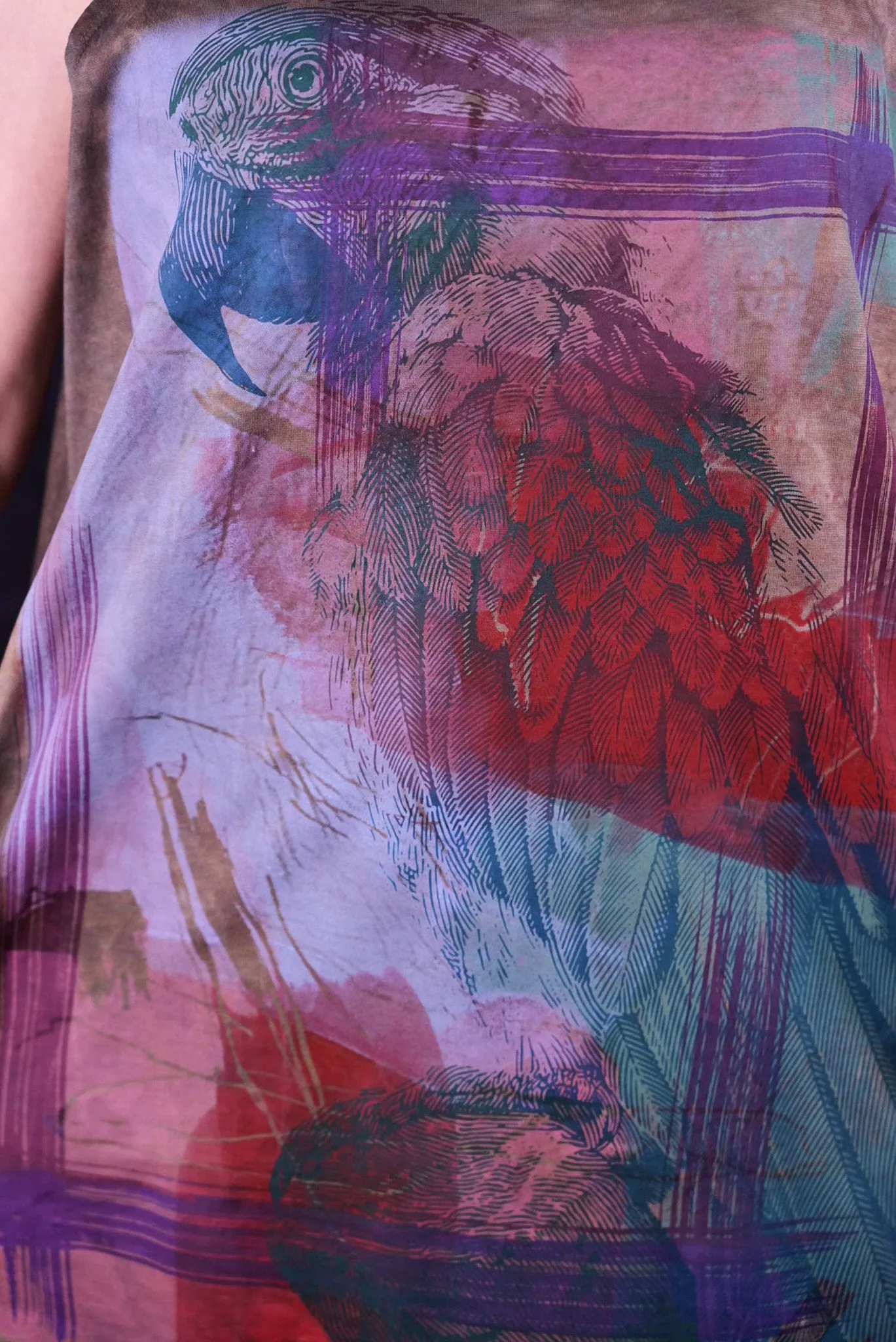 2360HD Hand-dyed Tunic Tank Loam-P