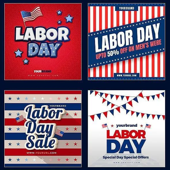 26 - Labor Day Instagram Banners