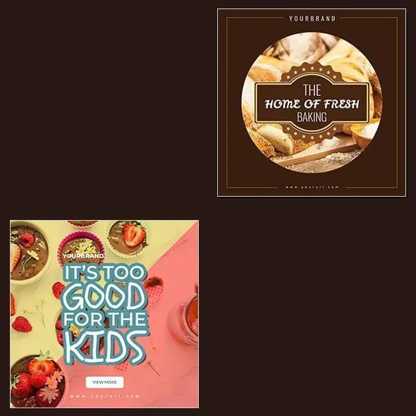 30 - Food Instagram Banners