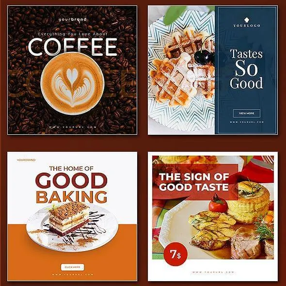 30 - Food Instagram Banners