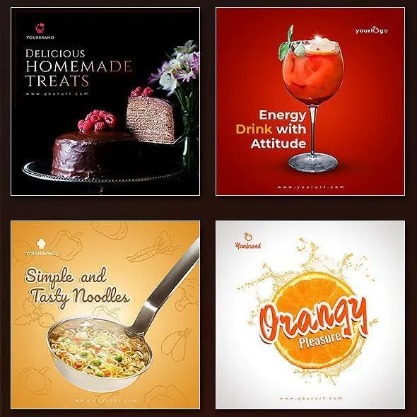 30 - Food Instagram Banners