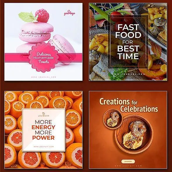 30 - Food Instagram Banners