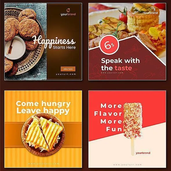 30 - Food Instagram Banners