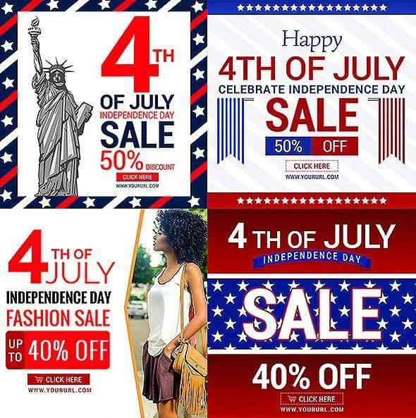 4th July 20 - Instagram Banners