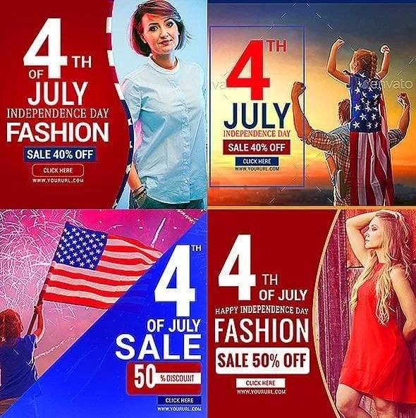 4th July 20 - Instagram Banners