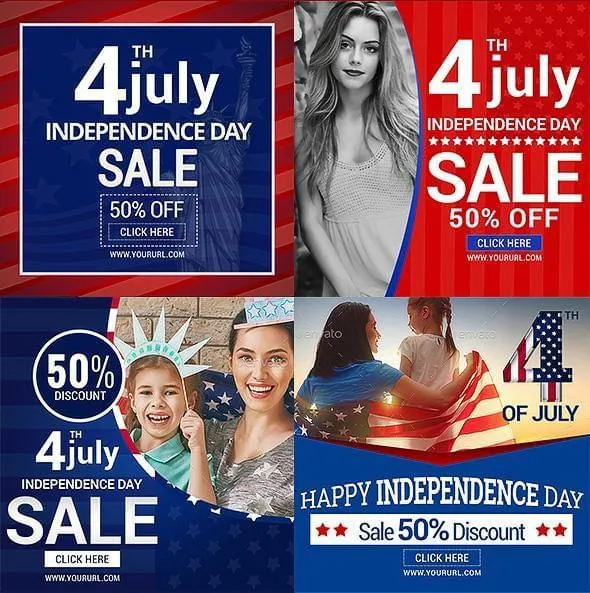 4th July 20 - Instagram Banners