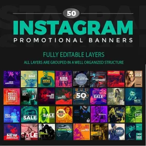 50 - Duotone Instagram Banners