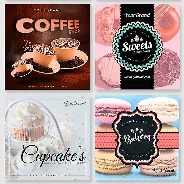 50 - Food Instagram Banners