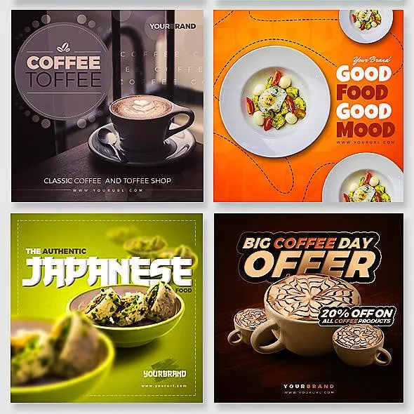 50 - Food Instagram Banners