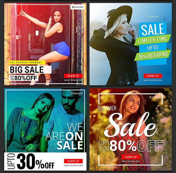 50 -  Instagram Promotional Banners