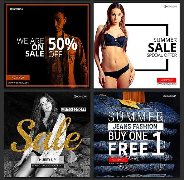 50 -  Instagram Promotional Banners