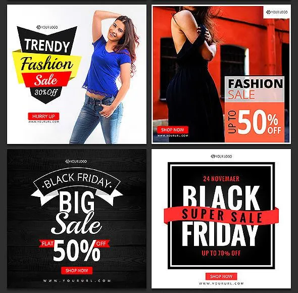 50 -  Instagram Promotional Banners
