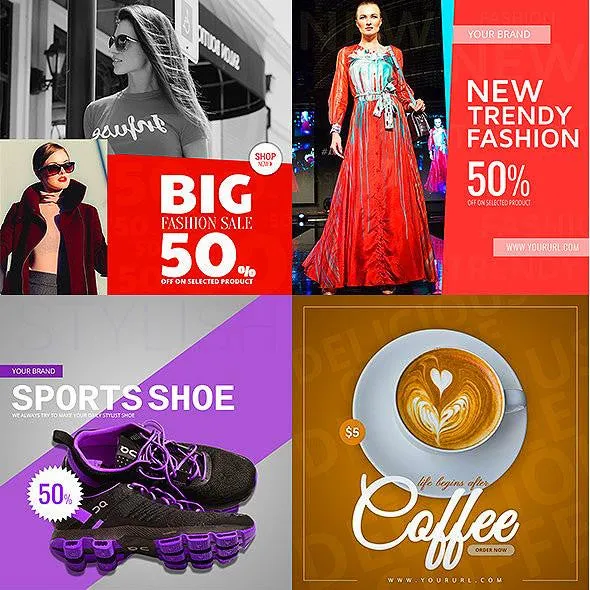 50 - Multipurpose Instagram Banners