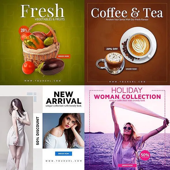 50 - Multipurpose Instagram Banners