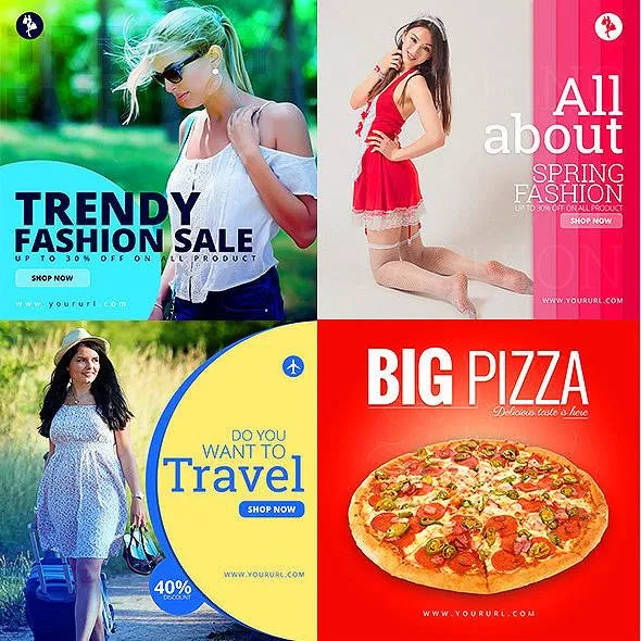50 - Multipurpose Instagram Banners