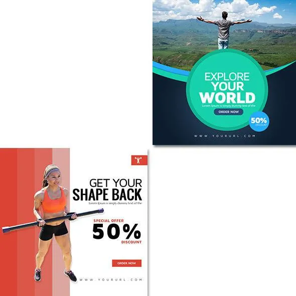 50 - Multipurpose Instagram Banners