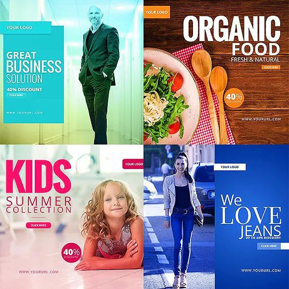 50 - Multipurpose Instagram Banners