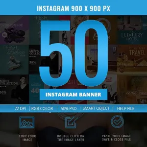 50 - Multipurpose Instagram Banners