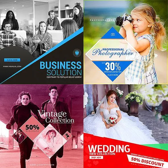 50 - Multipurpose Instagram Banners