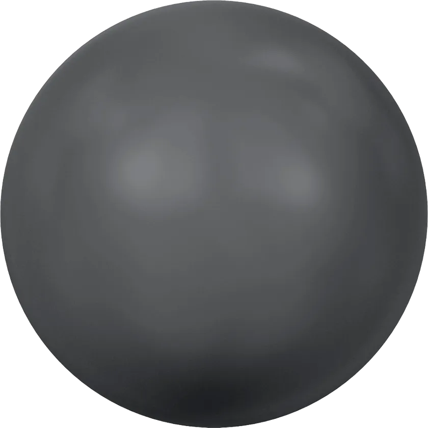 5810 Round Pearls, Crystal Dark Grey Pearl (001 617)