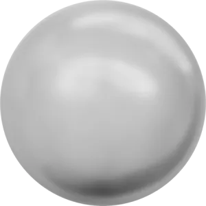 5810 Round Pearls, Crystal Light Grey Pearl (001 616)