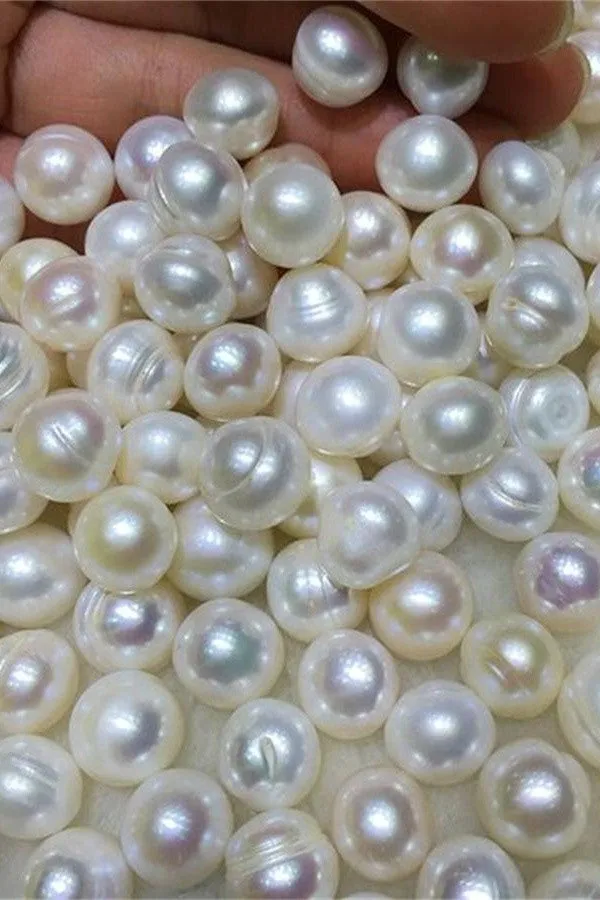 AAAA 11-12mm Cake Shape freshwater Loose Pearl P35