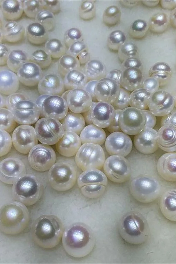 AAAA 11-12mm Cake Shape freshwater Loose Pearl P35