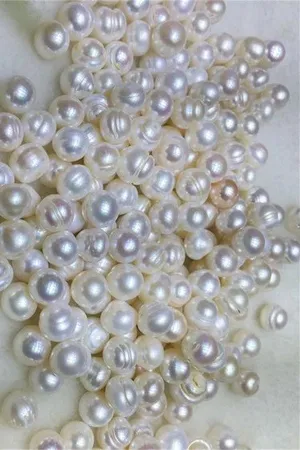AAAA 11-12mm Cake Shape freshwater Loose Pearl P35