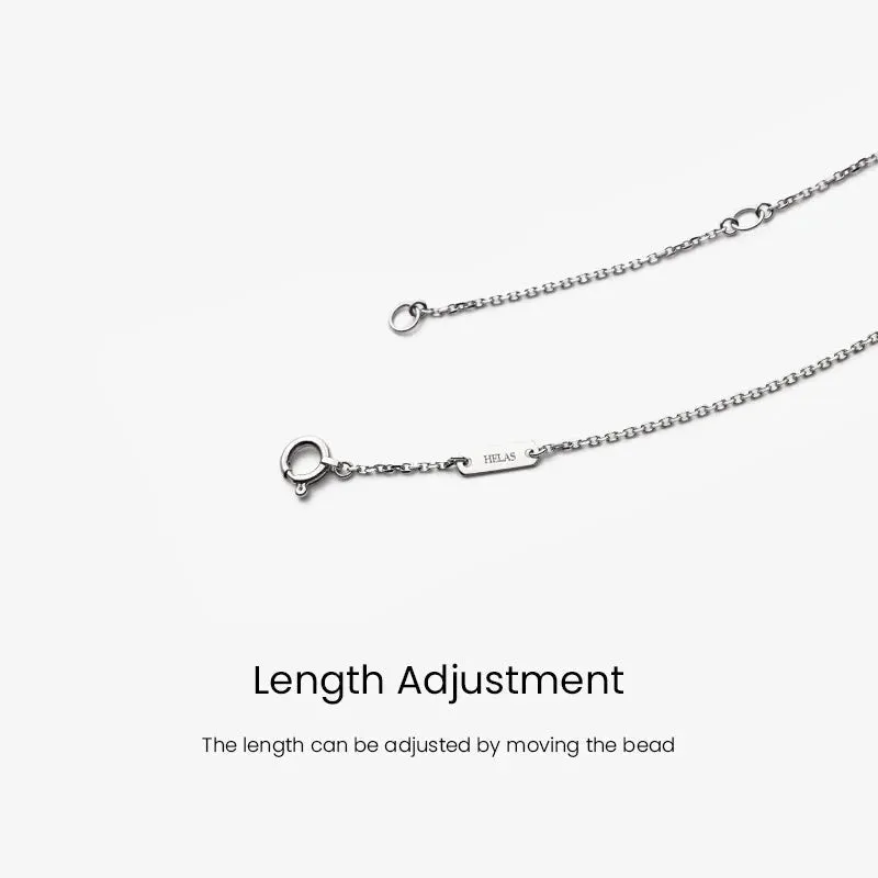 Akoya Pearl 18K White Gold Elegant Wave Diamonds Necklace