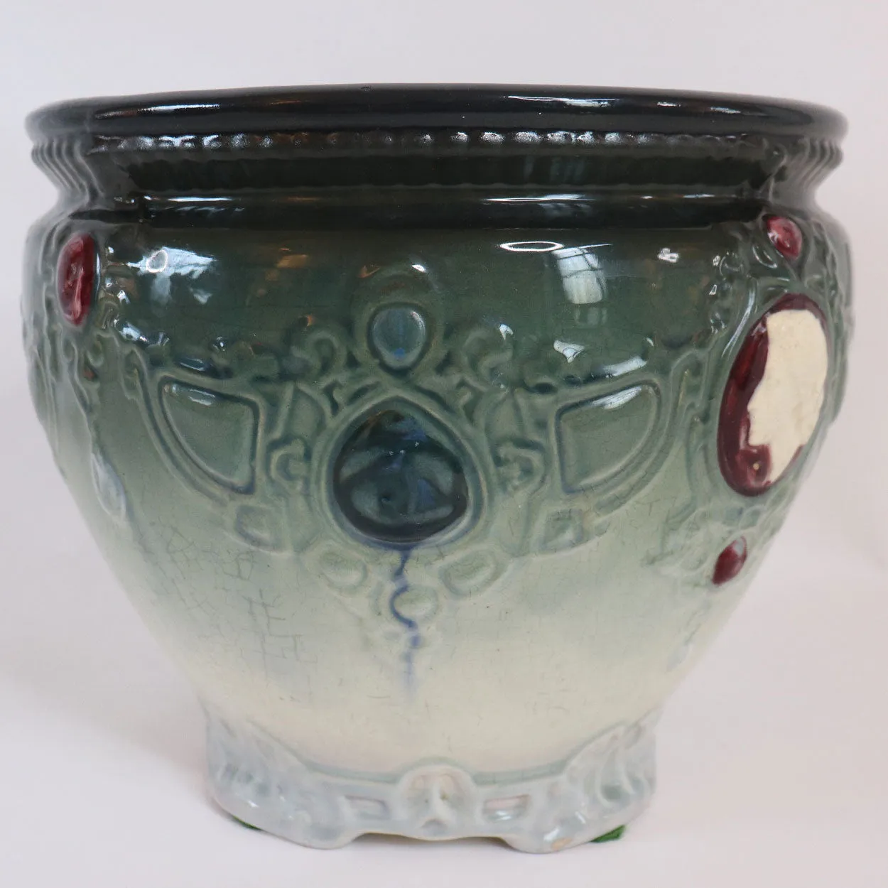 American Weller Pottery Cameo Jewel Planter