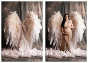Angel Wings "Floof" Digital Background