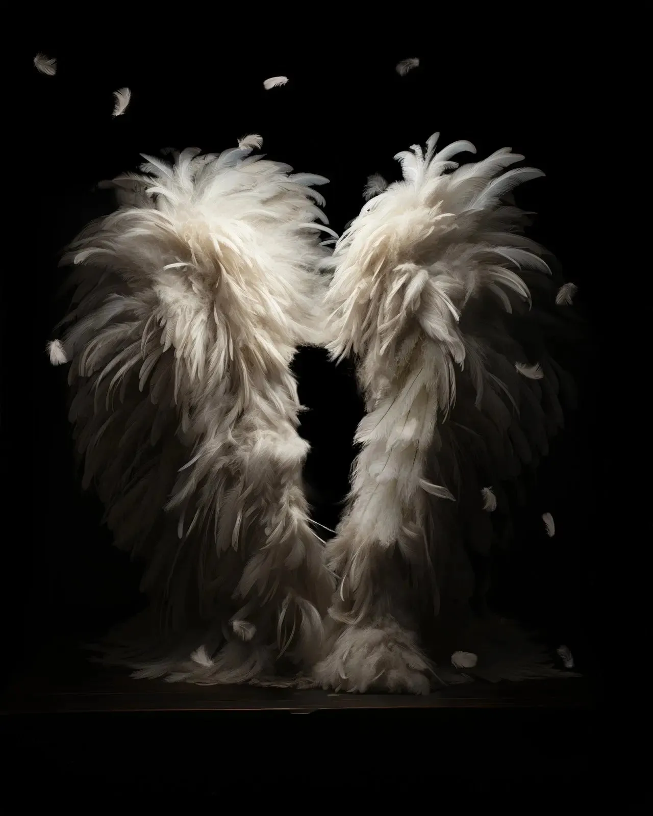 Angel Wings "Moody" Digital Background