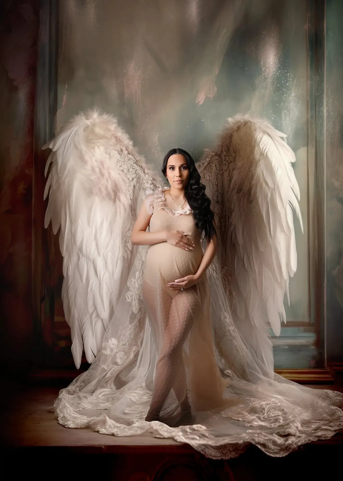 Angel Wings "Opera" Digital Background